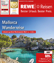 Reiseprospekt August 2026