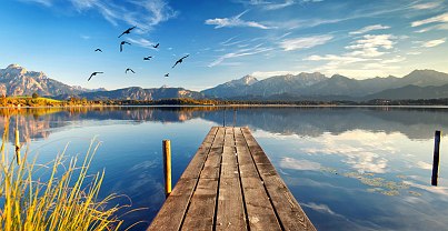 Urlaub in den Alpen