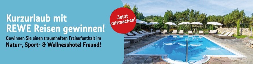 Gewinnspiel Natur-, Sport- & Wellnesshotel Freund