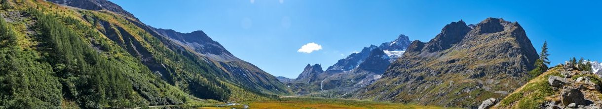 Der Mont Blanc – der höchste Berg Europas in den französischen und italienischen Alpen