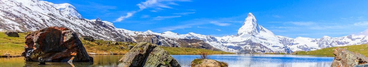 Das Matterhorn in der Schweiz: die eindrucksvolle Alpen-Sehenswürdigkeit