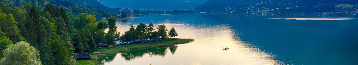 Der Ossiacher See: der naturbelassene Geheimtipp