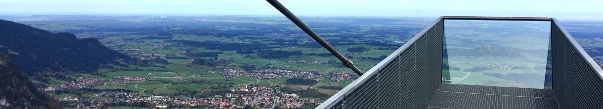 Der Skywalk im Allgäu