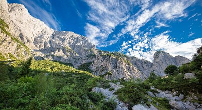Eindrucksvolle und schroffe Berglandschaften: der Nationalpark Gesäuse in der Steiermark