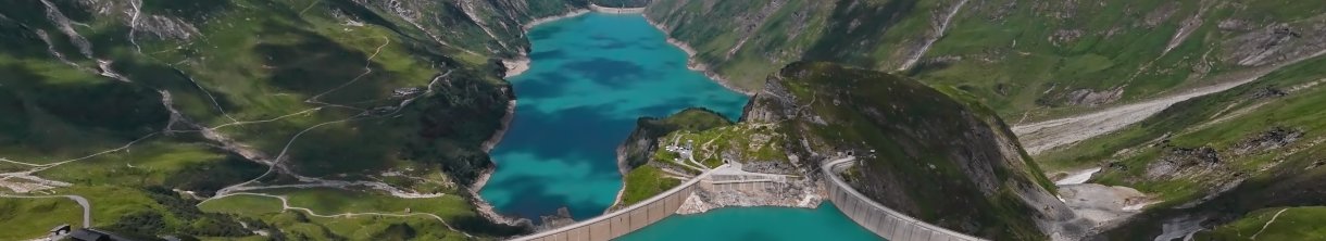 Die Kaprun-Stauseen im Hochgebirge