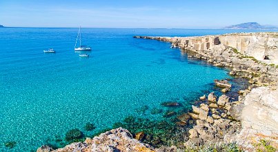 Spiaggia di Cala Rossa auf der Isola Favignana