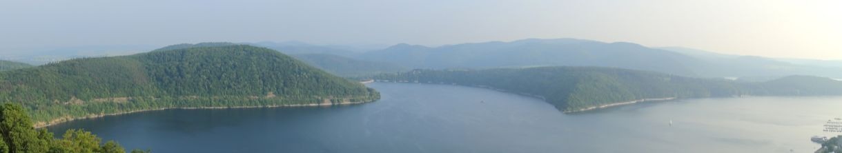 Der Edersee in Hessen