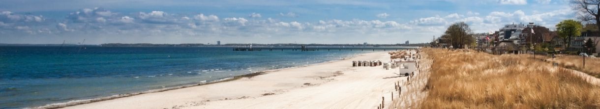 Strand von Scharbeutz an der Lübecker Bucht