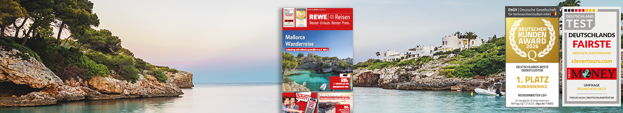 Reiseprospekt August