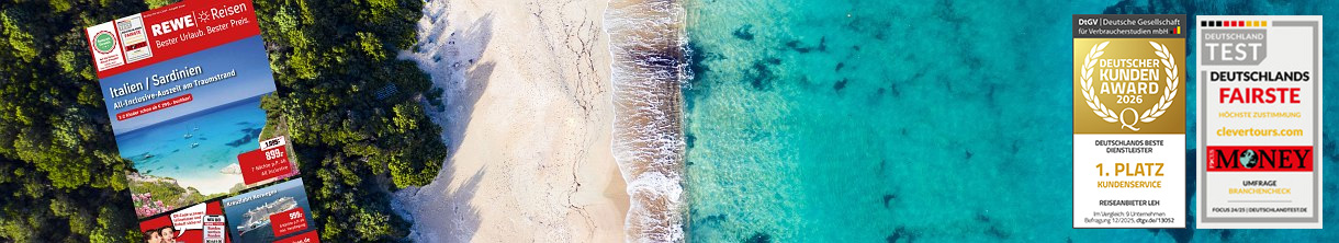 Reiseprospekt Januar