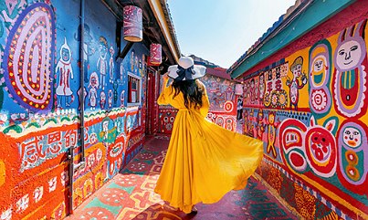 Rainbow Village in Taichung