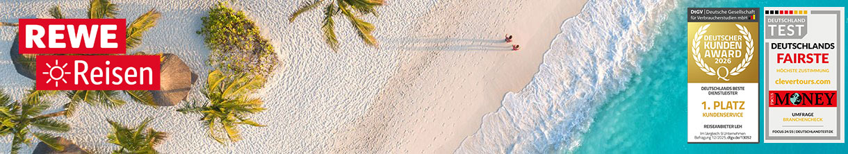 REWE Reisen - Alternativen zu Select Holidays