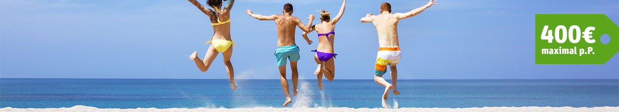 Strandurlaub unter 400 Euro
