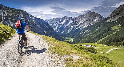 Radfahren in den Alpen