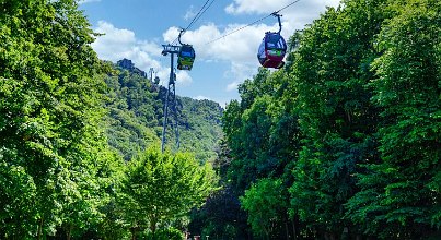 Kabinenbahn zum Hexentanzplatz in Thale
