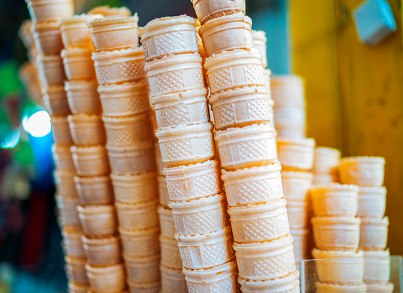 Familienurlaub Türkei Eiscreme probieren