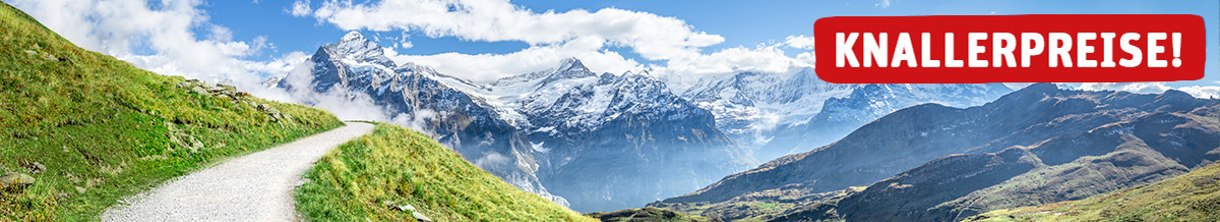 Reiseschnäppchen Alpen