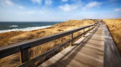 Wellnessurlaub Norddeutschland Holzpfad am Meer