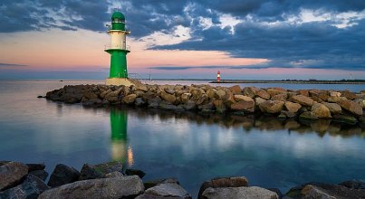 Warnemünde an der Ostsee