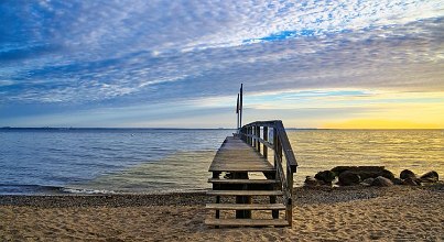 Timmendorfer Strand an der Ostsee