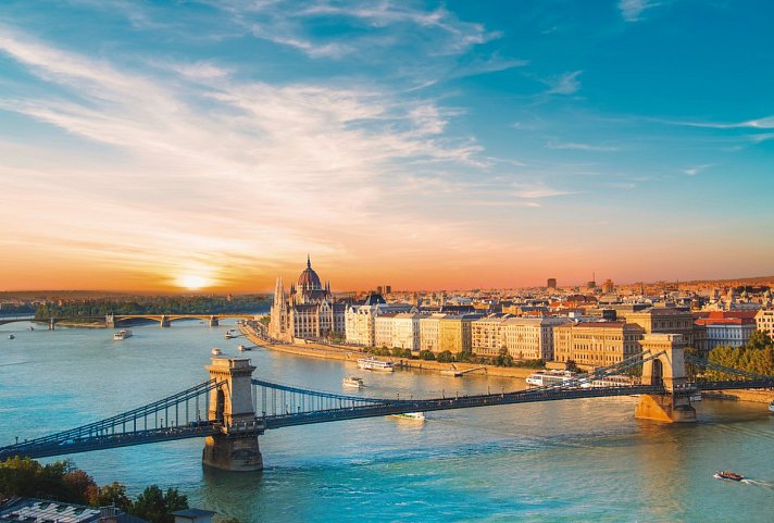 Flusskreuzfahrt Donau bis Budapest
