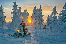 Norwegen / Alta - Die Stadt der Nordlichter - Schneemobil-Safari