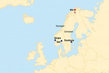 Norwegen / Alta - Die Stadt der Nordlichter