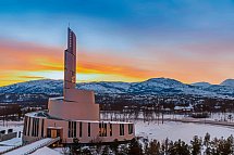 Norwegen / Alta - Die Stadt der Nordlichter - Nordlichtkathedrale - Alta