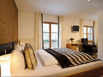 first mountain Hotel Montafon - Beispiel Doppelzimer Comfort (Zimmercodierung DF8)