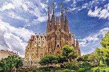 Katalonien Rundreise - Barcelona, La Sagrada Familia