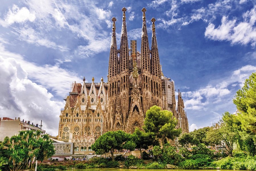 Katalonien Rundreise - Barcelona, La Sagrada Familia
