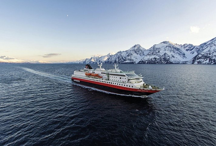 Hurtigruten Postschiffroute - MS Polarlys