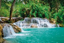 Thailand und Laos Rundreise - Kuang Si Wasserfall