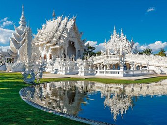 Thailand und Laos Rundreise - Wat Rong Khun, Chiang Rai