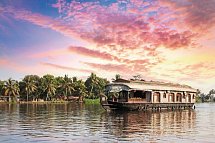 Südindien Rundreise - Hausboot in den Backwaters