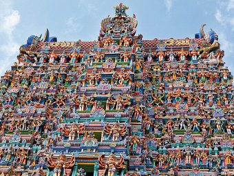 Südindien Rundreise - Menakshi-Temple