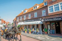 Nordseehotel Freese - Einkaufsstrasse Insel Juist