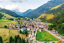 Park Hotel Avisio - Blick auf Soraga