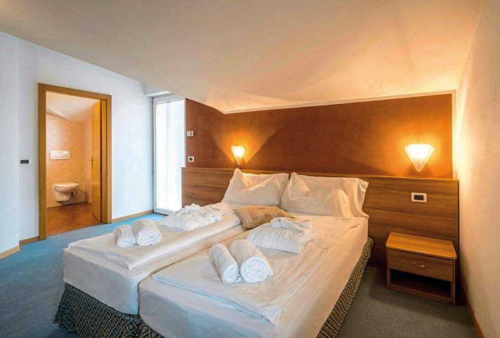 Hotel Alle Piramidi - Wohnbeispiel Doppelzimmer Standard (Zimmercodierungen DG1 & DB9)