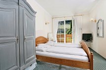 Landhaus Kristall - Wohnbeispiel Doppelzimmer/Einzelzimmer (Zimmercodierungen DB1 & EB1)