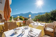 Landhaus Kristall - Restaurant-Terrasse