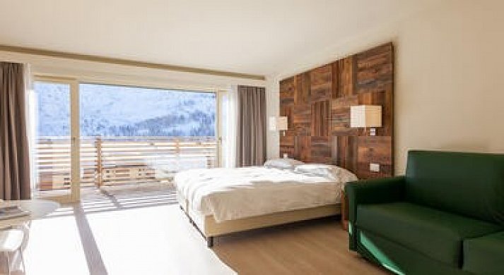Hotel delle Alpi - Wohnbeispiel Juniorsuite (Zimmercodierung JB9)