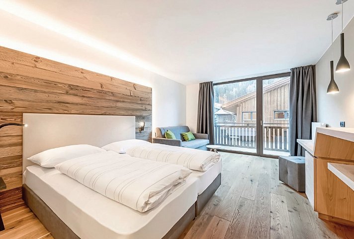 Hotel Wieser - Wohnbeispiel Doppelzimmer Superior (Zimmercodierung DB2)