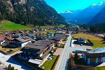 Hotel Residence Rose - Luftaufnahme Außenansicht
