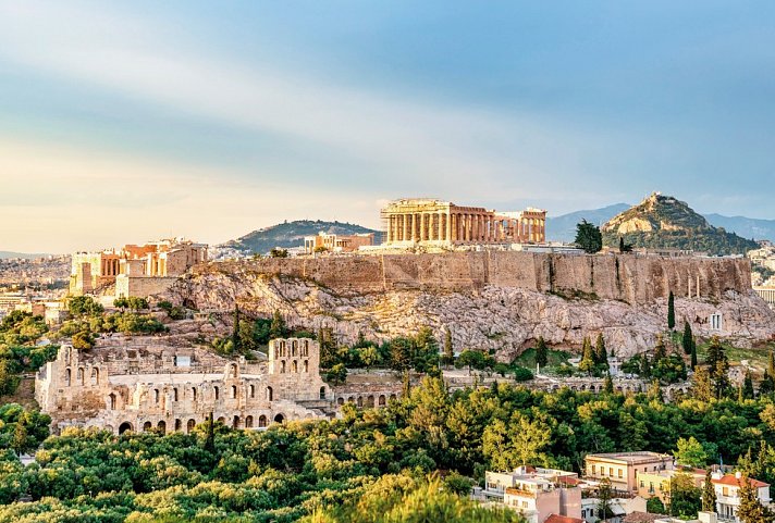 Baden auf Korfu + Kreuzfahrt Östl. Mittelmeer - Akropolis in Athen