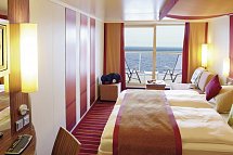 Baden auf Korfu + Kreuzfahrt Adria - Beispiel Balkonkabine (Zimmercodierung KB1)