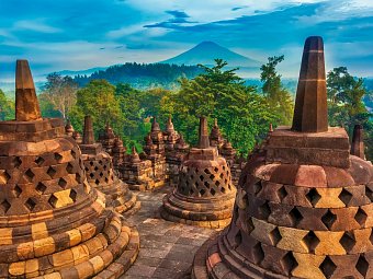 Java und Bali Rundreise & Baden - Borobudur Tempel, Yogyakarta