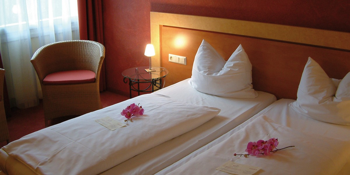 ACHAT Hotel Monschau - Wohnbeispiel Doppelzimmer Standard (Zimmercodierung DB1)
