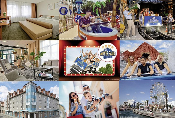 Movie Park Germany – Action erleben & entspannt übernachten