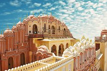 Indien-Rajasthan Rundreise - Jaipur, Palast der Winde